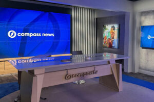 Compass TV studio set